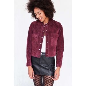 Kimchi Blue Faux Suede Jacket